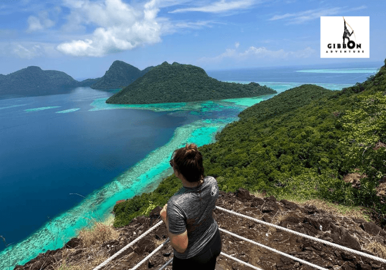 bohey dulang summit view