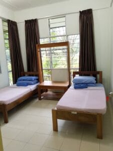 Twin share Bed room at Deramakot